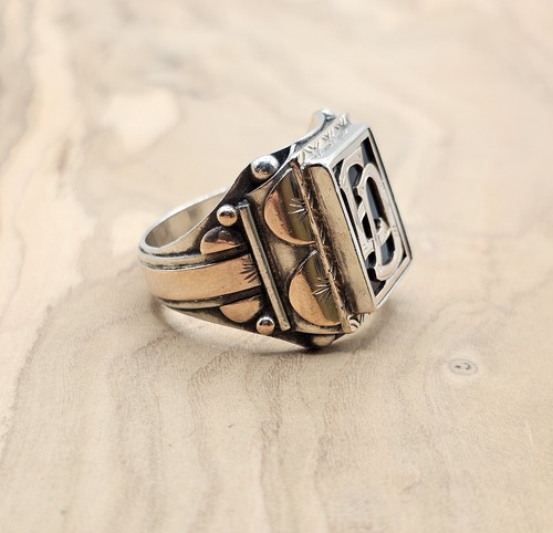 Bague sceau taille - -,
