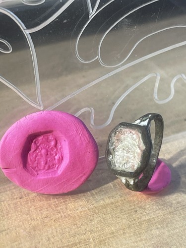 Ancienne bague sceau - sceau,, xviii