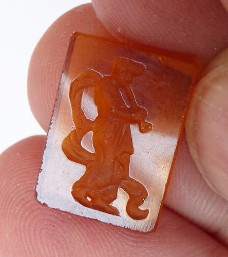 Sceau intaille verre - , bijou