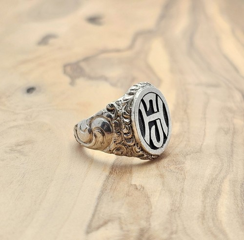 Bague sceau - bague, taille