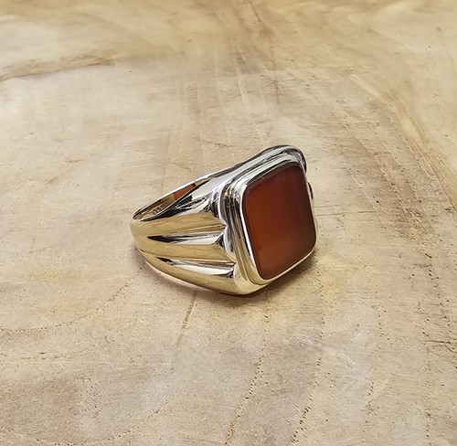 Bague sceau taille - bague,